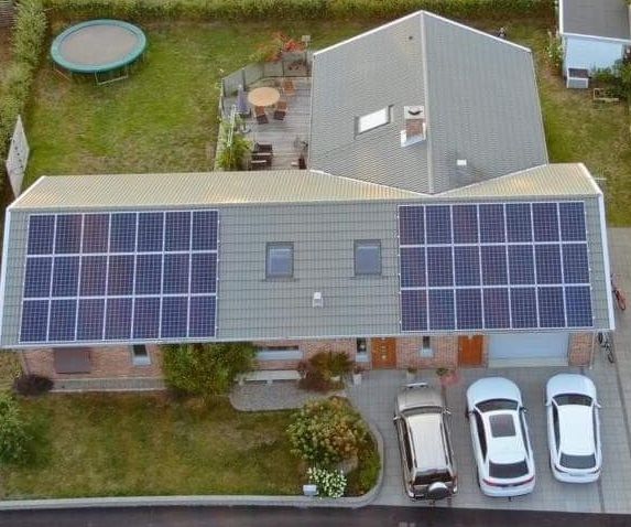 Solceller Anläggning Åhus 11,76 kWp